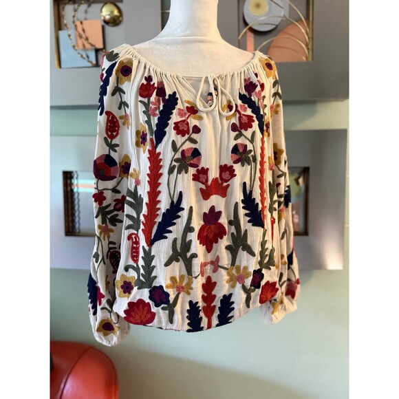 Soft Surroundings Peasant top - Picture 3 of 12